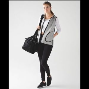 Lululemon Athletica Gray Hooded Vest